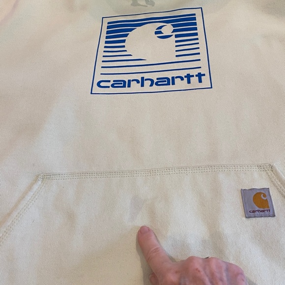 CARHARTT Hoodie Sweatshirt 4XL - Picture 15 of 15